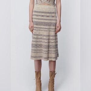 Jonathan Simkhai Simona spacedye skirt NWT Small